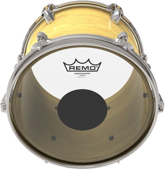REMO CS-0314-10- Controlled Sound® Şeffaf Top Black Dot™ 14