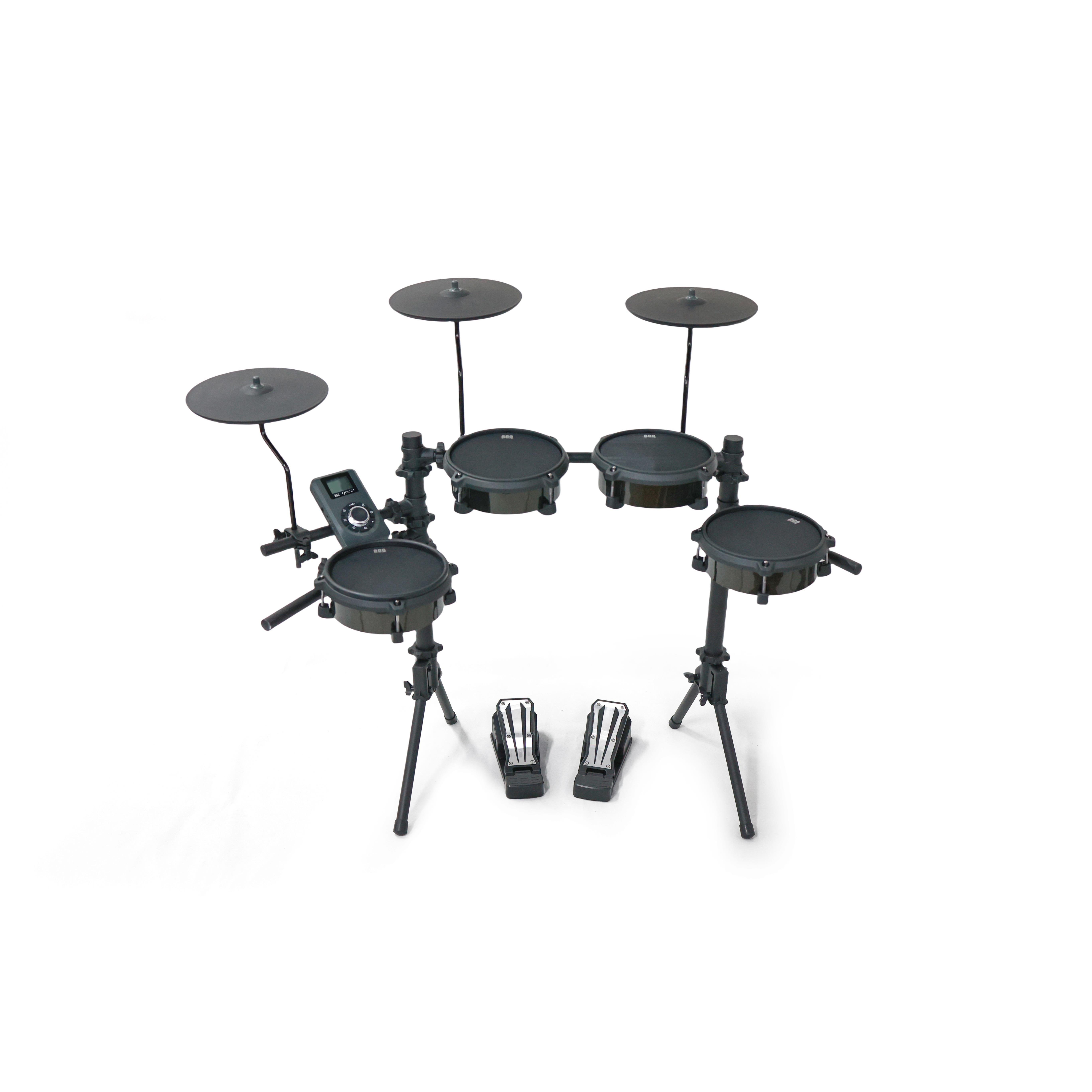 Roq Qdrum 7 Parça Elektro Davul (Siyah)