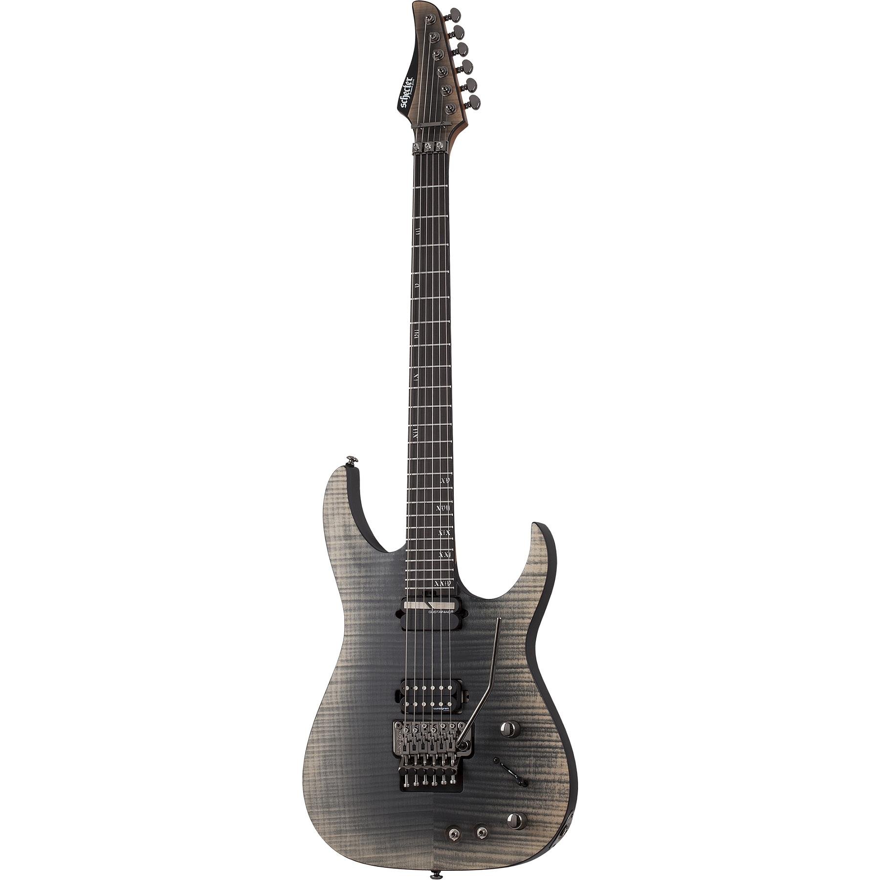 Schecter Banshee Mach-6 FR S Elektro Gitar (Fallout Burst)