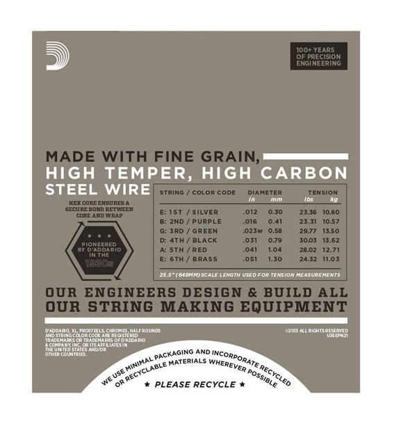 SET ELEC GTR NICKEL JAZZ LITE