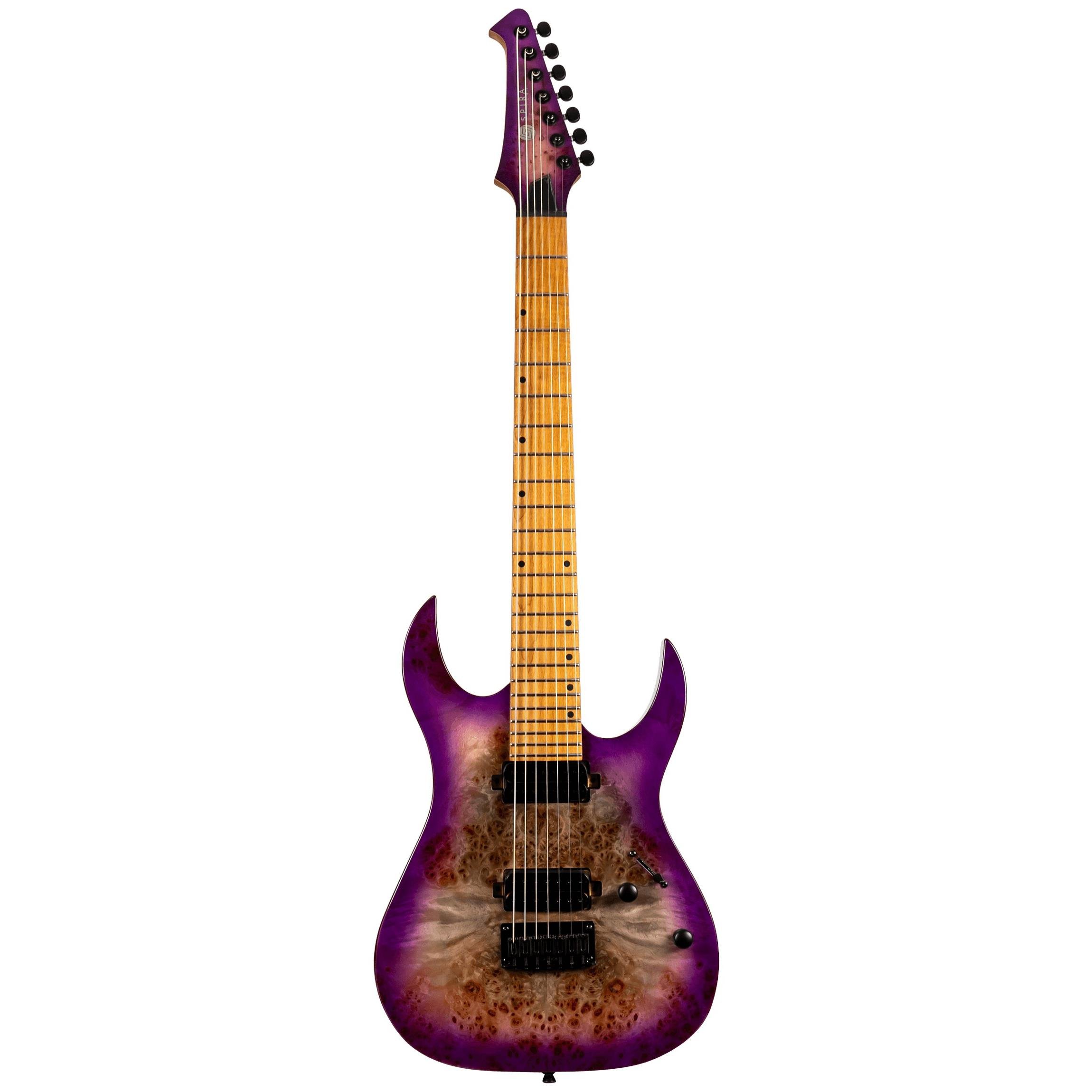 Spira S-457 TPP 7 Telli Elektro Gitar (Trans Purple)