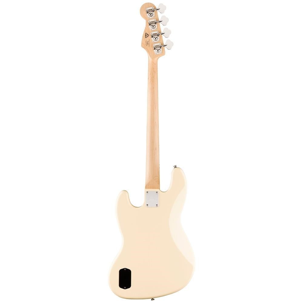 Squier Affinity Active Jazz Bass Akçaağaç Klavye BPG Olympic White Bas Gitar