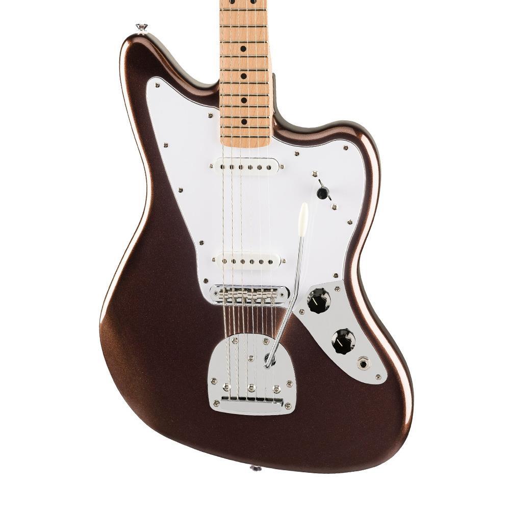 Squier Affinity Jaguar Akçaağaç Klavye WPG Mystic Metallic Brown Elektro Gitar