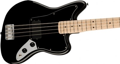 Squier Affinity Jaguar Bass H Akçaağaç Klavye Black Bas Gitar