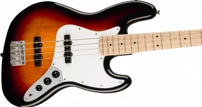 Squier Affinity Jazz Bass Akçaağaç Klavye 3-Color Sunburst Bas Gitar