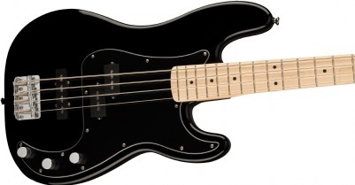 Squier Affinity Precision Bass PJ Akçaağaç Klavye Black Bas Gitar