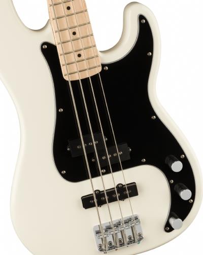 Squier Affinity Precision Bass PJ Akçaağaç Klavye Olympic White Bas Gitar