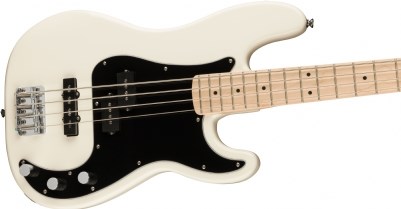 Squier Affinity Precision Bass PJ Akçaağaç Klavye Olympic White Bas Gitar