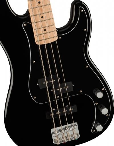 Squier Affinity Precision Bass PJ Akçaağaç Klavye Black Rumble 15 Bas Gitar Seti