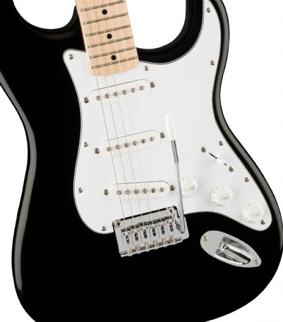 Squier Affinity Stratocaster Akçaağaç Klavye Black Elektro Gitar