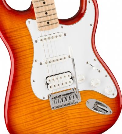 Squier Affinity Stratocaster FMT HSS Akçaağaç Klavye Sienna Sunburst Elektro Gitar