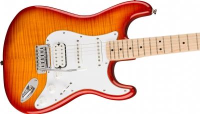 Squier Affinity Stratocaster FMT HSS Akçaağaç Klavye Sienna Sunburst Elektro Gitar
