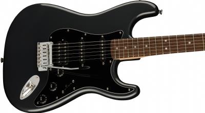 Squier Affinity Stratocaster HSS Laurel Klavye Charcoal Frost Metallic 15G Elektro Gitar Seti