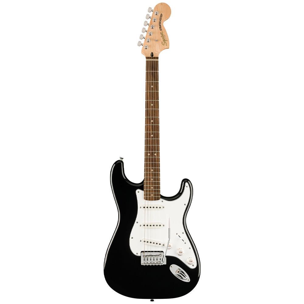 Squier Affinity Stratocaster Laurel Klavye Black Mustang Micro Elektro Gitar Seti