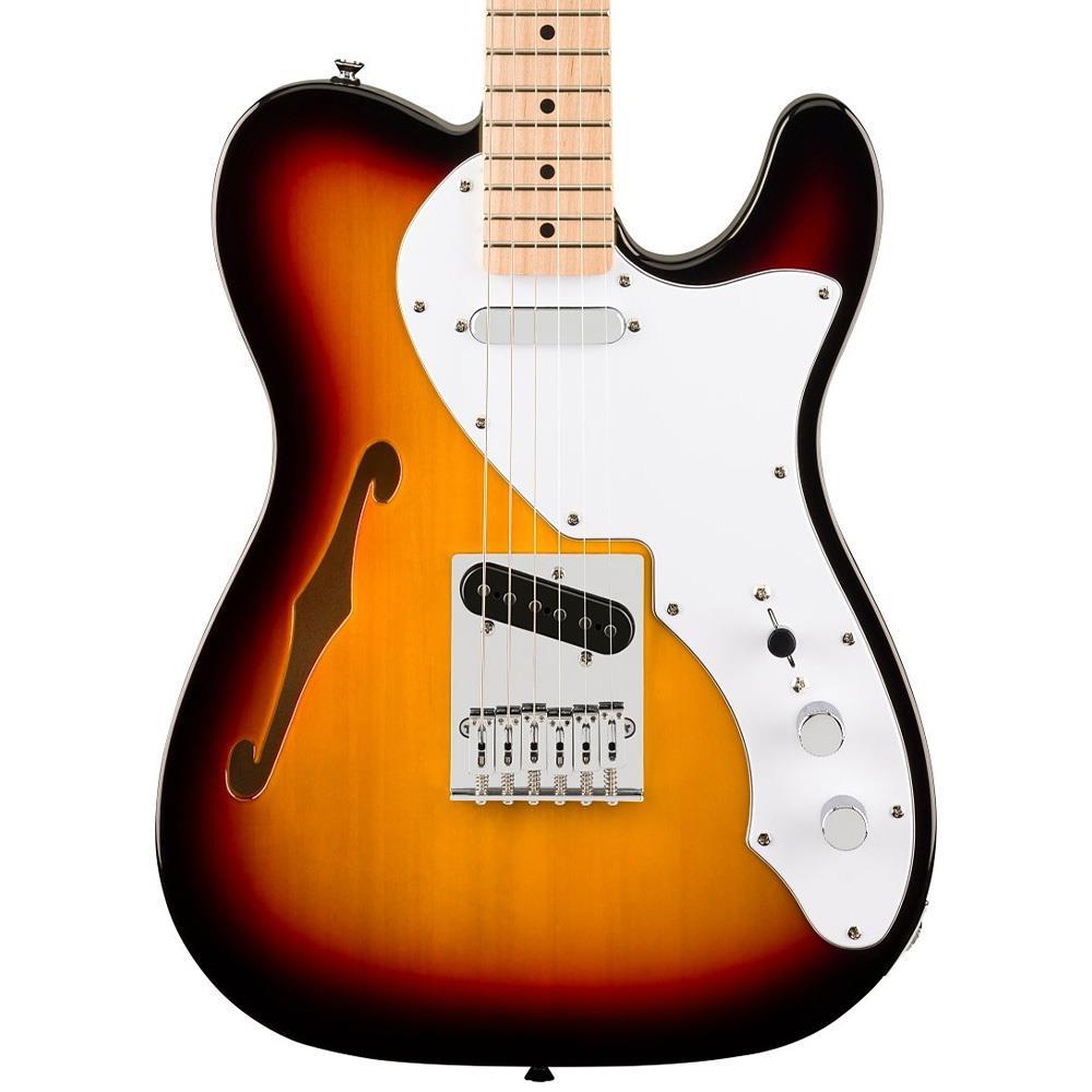 Squier Affinity Telecaster Thinline Akçaağaç Klavye WPG 3 Ton Sunburst Elektro Gitar