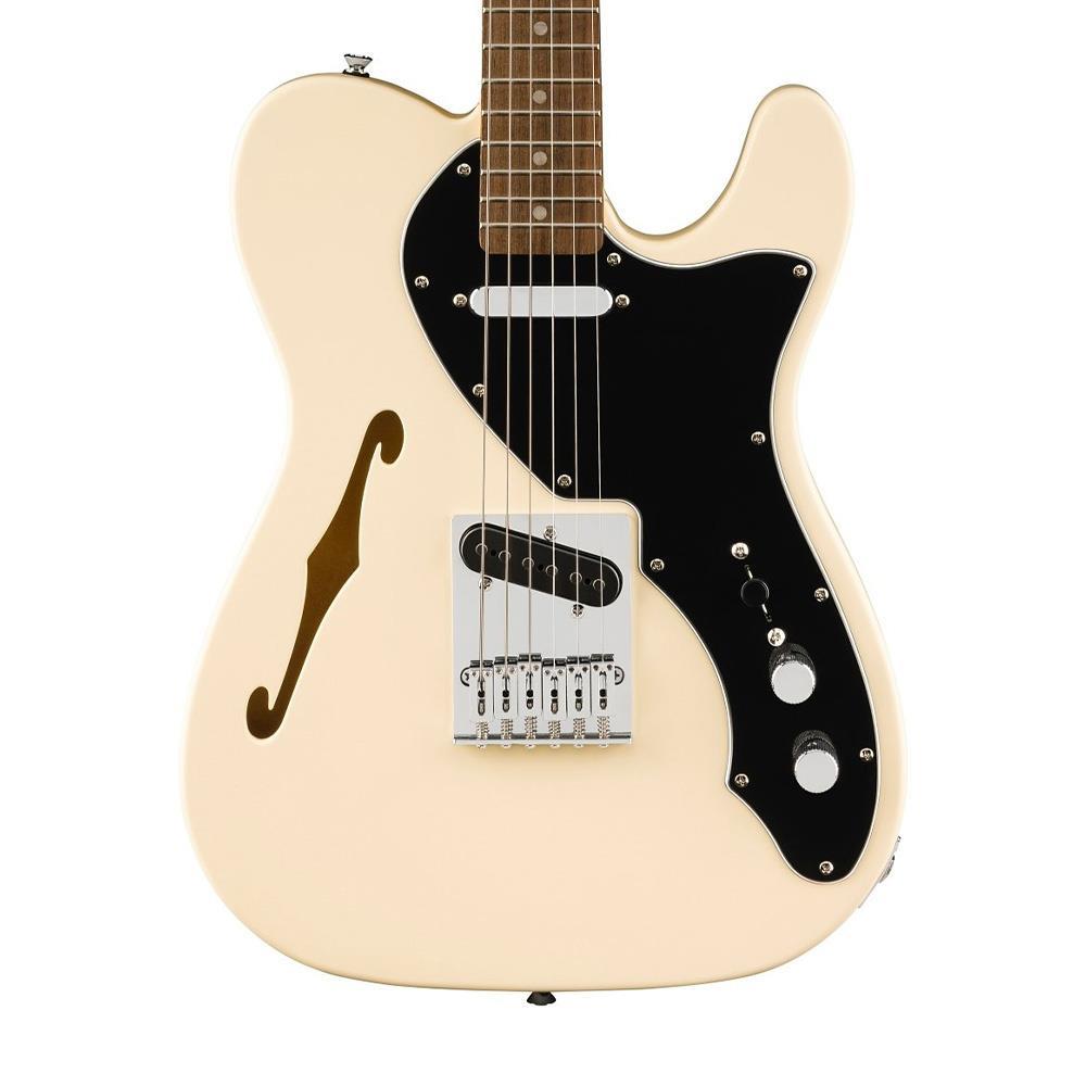 Squier Affinity Telecaster Thinline Laurel Klavye BPG Olympic White Elektro Gitar