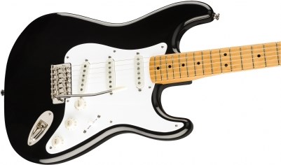 Squier Classic Vibe 50s Stratocaster Akçaağaç Klavye Black Elektro Gitar