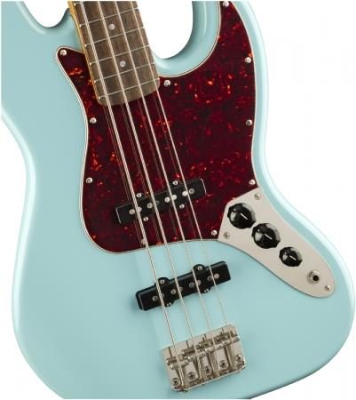 Squier Classic Vibe 60s Jazz Bass Laurel Klavye Daphne Blue Bas Gitar