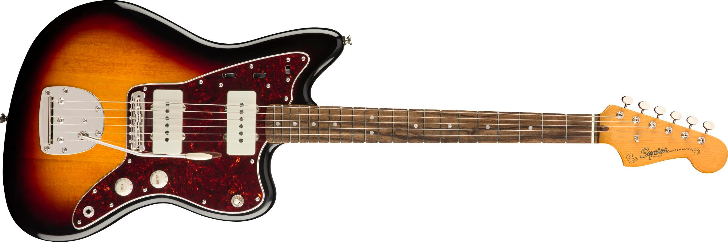 Squier Classic Vibe 60s Jazzmaster Laurel Klavye 3-Color Sunburst Elektro Gitar