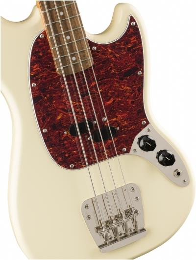 Squier Classic Vibe 60s Mustang Bass Laurel Klavye Olympic White Bas Gitar
