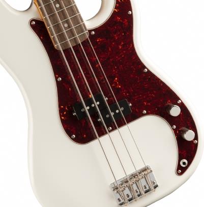 Squier Classic Vibe 60s Precision Bass Laurel Klavye Olympic White Bas Gitar