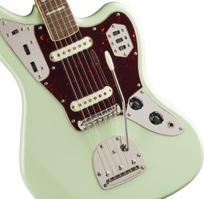 Squier Classic Vibe 70s Jaguar Laurel Klavye Surf Green Elektro Gitar