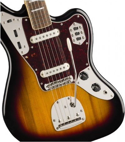 Squier Classic Vibe 70s Jaguar Laurel Klavye 3-Color Sunburst Elektro Gitar