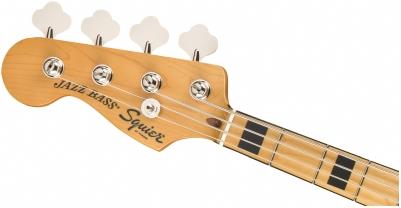 Squier Classic Vibe 70s Jazz Bass Akçaağaç Klavye Black Solak Bas Gitar