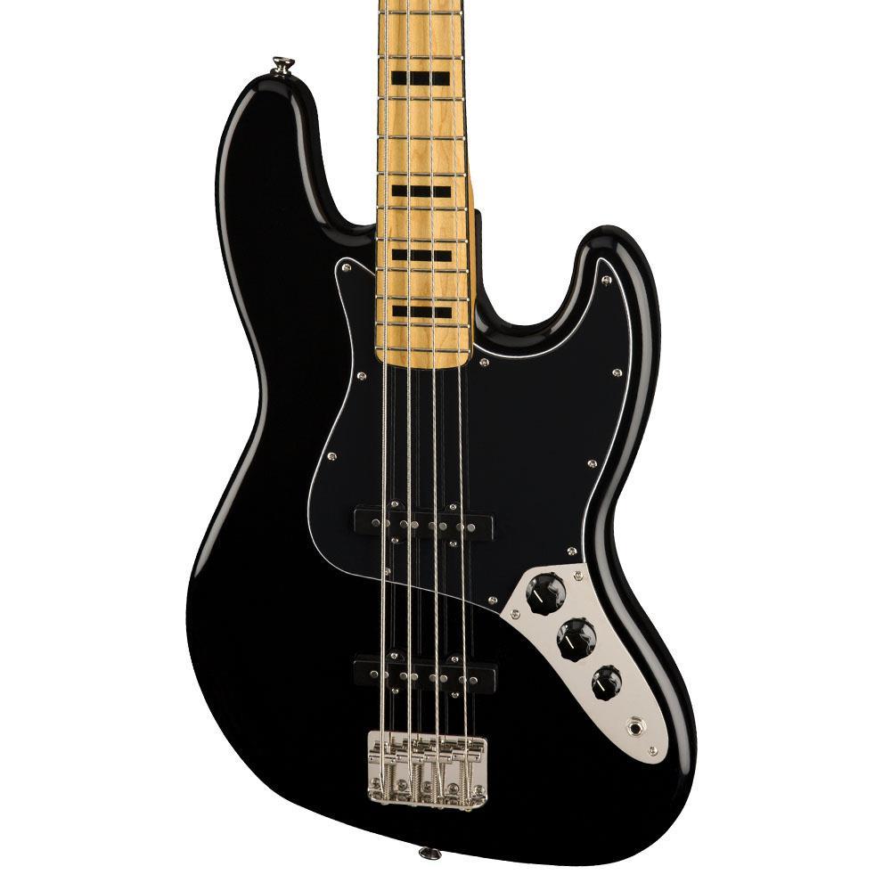 Squier Classic Vibe 70s Jazz Bass Akçaağaç Klavye Black Bas Gitar