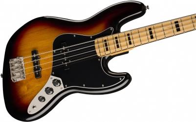 Squier Classic Vibe 70s Jazz Bass Akçaağaç Klavye 3-Color Sunburst Bas Gitar