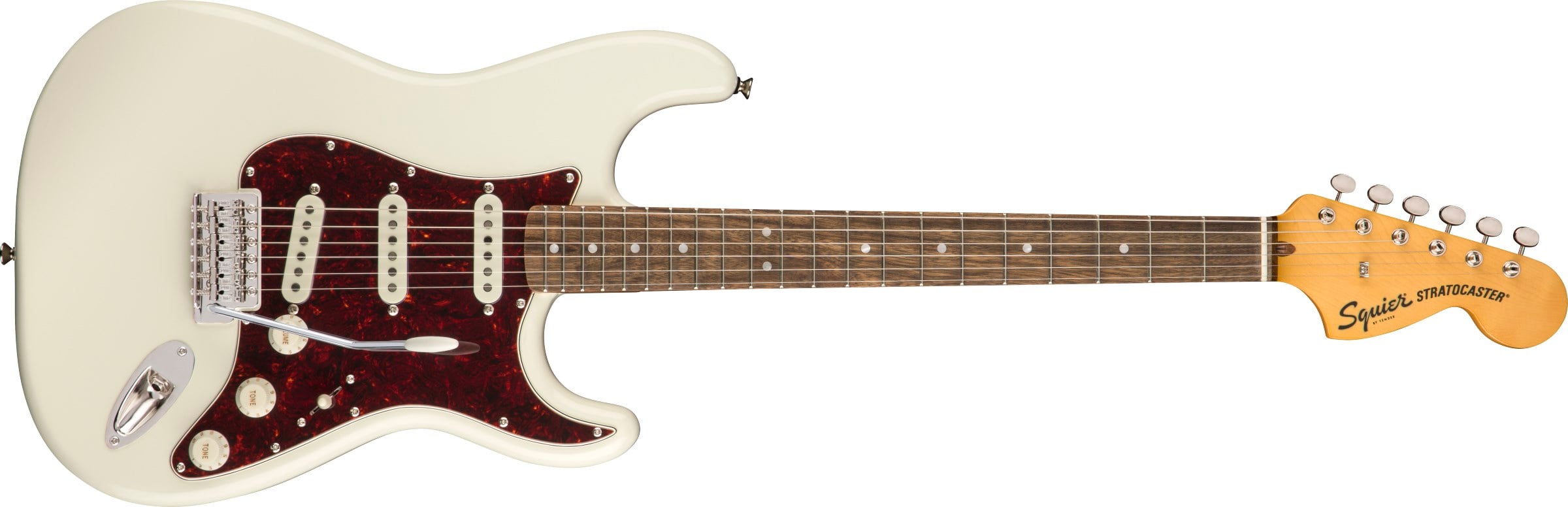 Squier Classic Vibe 70s Stratocaster Laurel Klavye Olympic White Elektro Gitar
