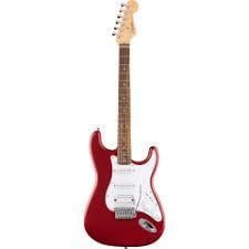 Squier Debut Stratocaster HSS Laurel Klavye Dakota Red Elektro Gitar