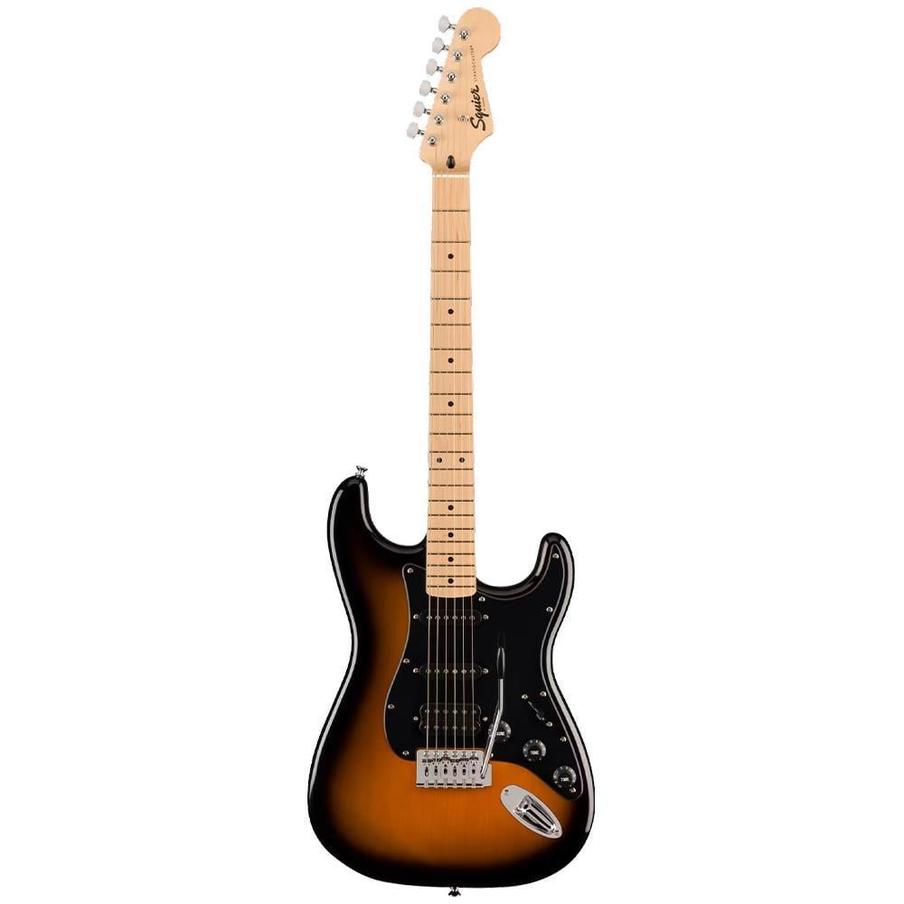 Squier FSR Sonic Stratocaster HSS Akçaağaç Klavye BPG 2 Ton Sunburst Elektro Gitar
