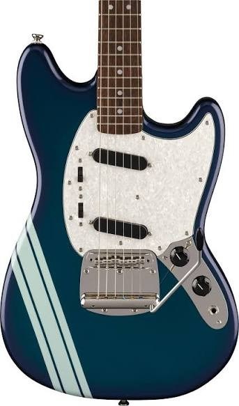 Squier Limited Edition Classic Vibe 60s Mustang Laurel Klavye Matching Headstock Competition Burgundy Elektro Gitar