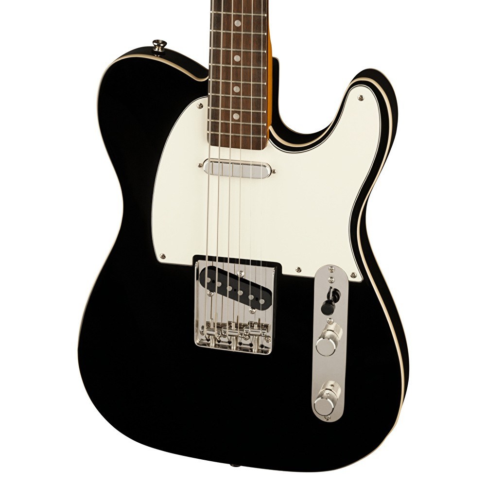 Squier Limited Edition Classic Vibe 60s Custom Telecaster SH Wide Range Akçaağaç Klavye Gold Anodized PG Black Elektro Gitar