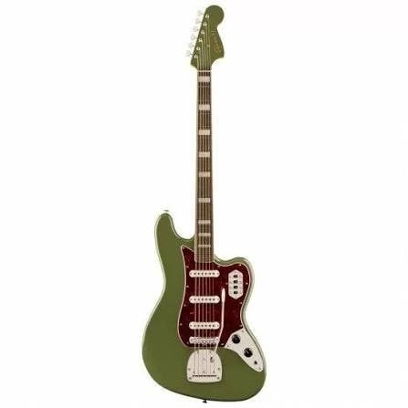 Squier Limited Edition Classic Vibe Bass VI Laurel Klavye TSP Olive 6 Telli Bas Gitar