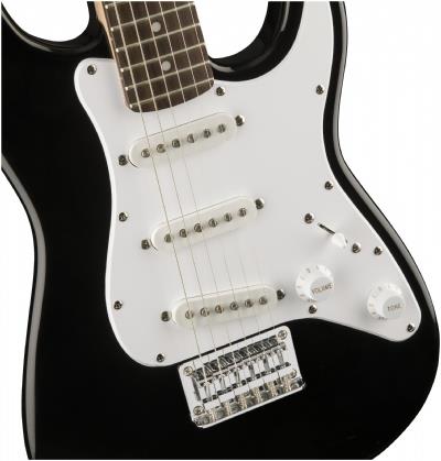 Squier Mini Stratocaster Laurel Klavye Black Elektro Gitar