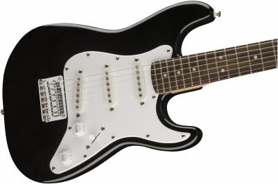 Squier Mini Stratocaster Laurel Klavye Black Elektro Gitar