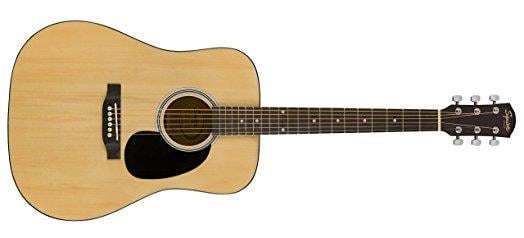 Squier SA-150 Dreadnought Naturel Akustik Gitar