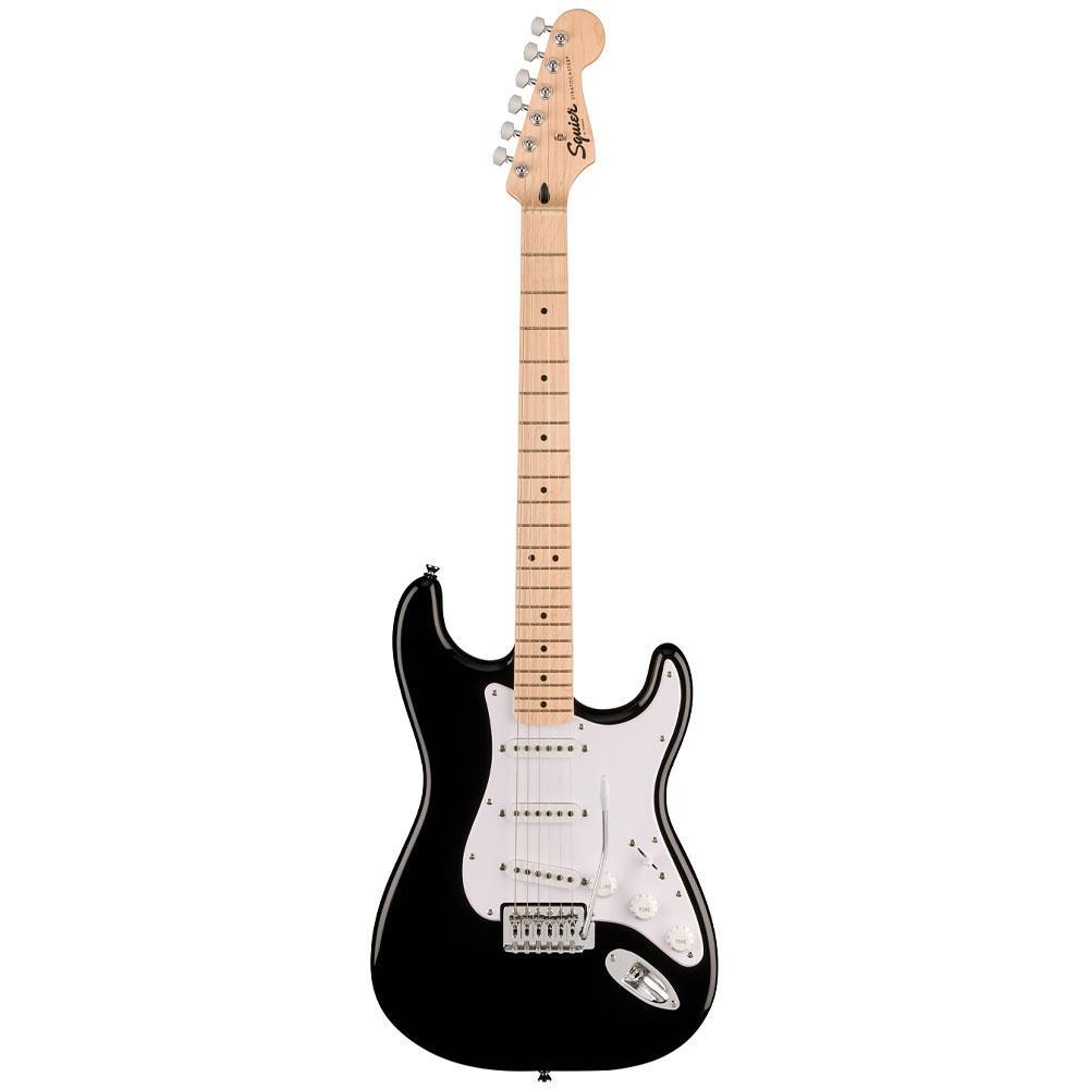 Squier Sonic Stratocaster Black Frontman 10G Elektro Gitar Seti