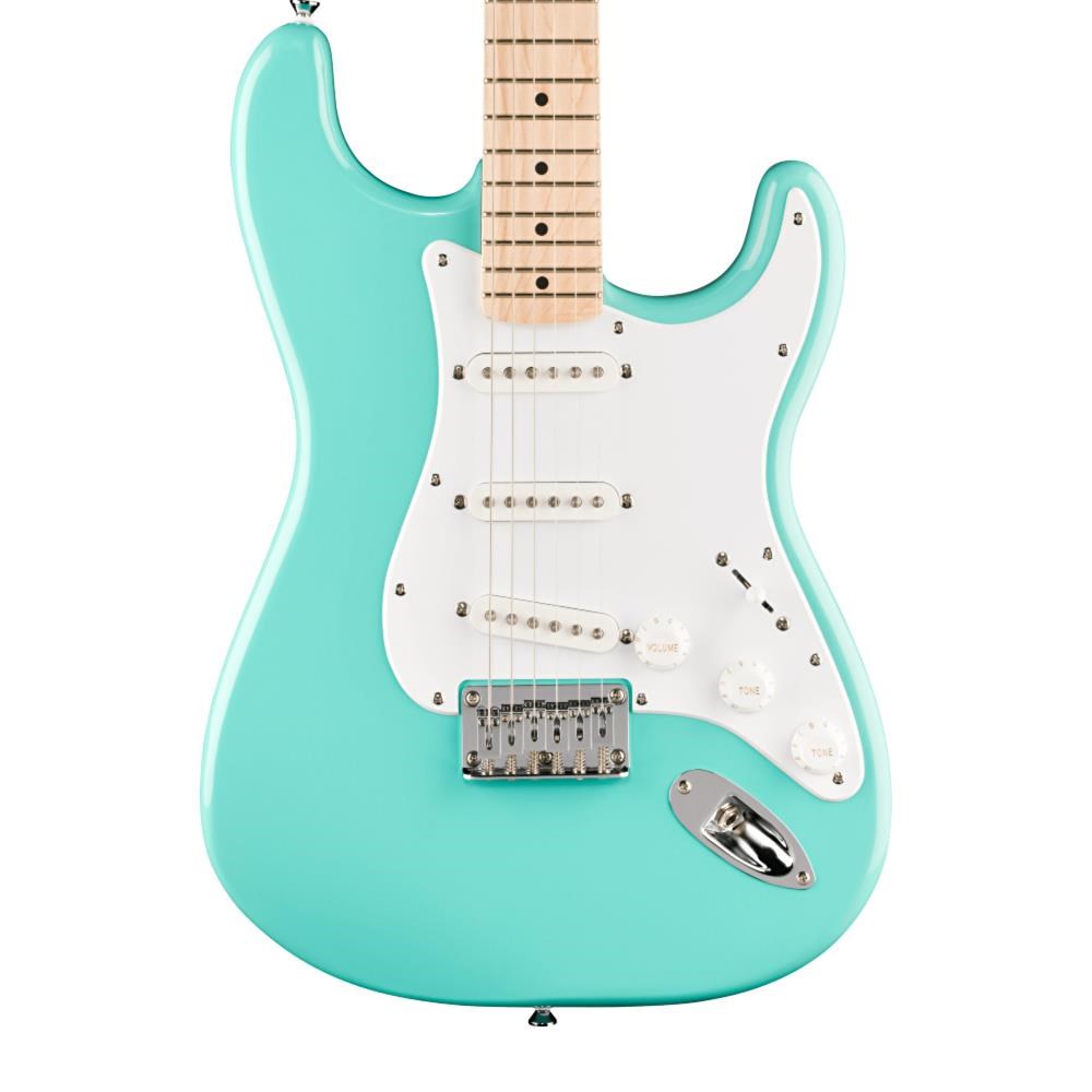 Squier Sonic Stratocaster Hard Tail Akçaağaç Klavye WPG Sea Foam Green Elektro Gitar