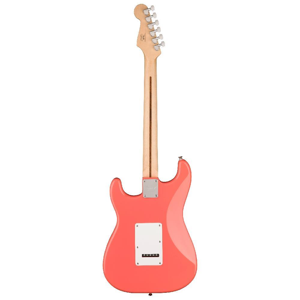 Squier Sonic Stratocaster HSS Akçaağaç White Pickguard Tahitian Coral Elektro Gitar