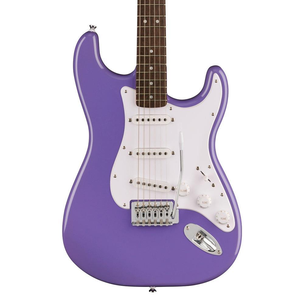 Squier Sonic Stratocaster Laurel Fingerboard White Pickguard Ultraviolet Elektro Gitar