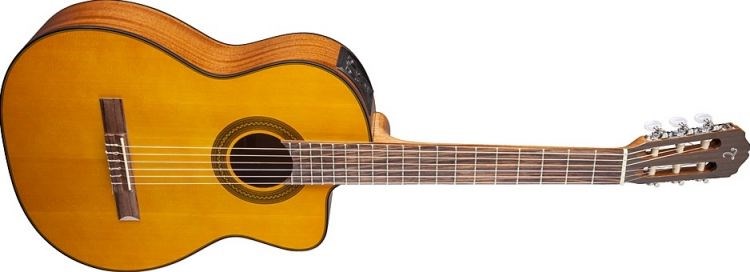 TAKAMINE GC1CE LH NAT Solak Elektro Klasik Gitar