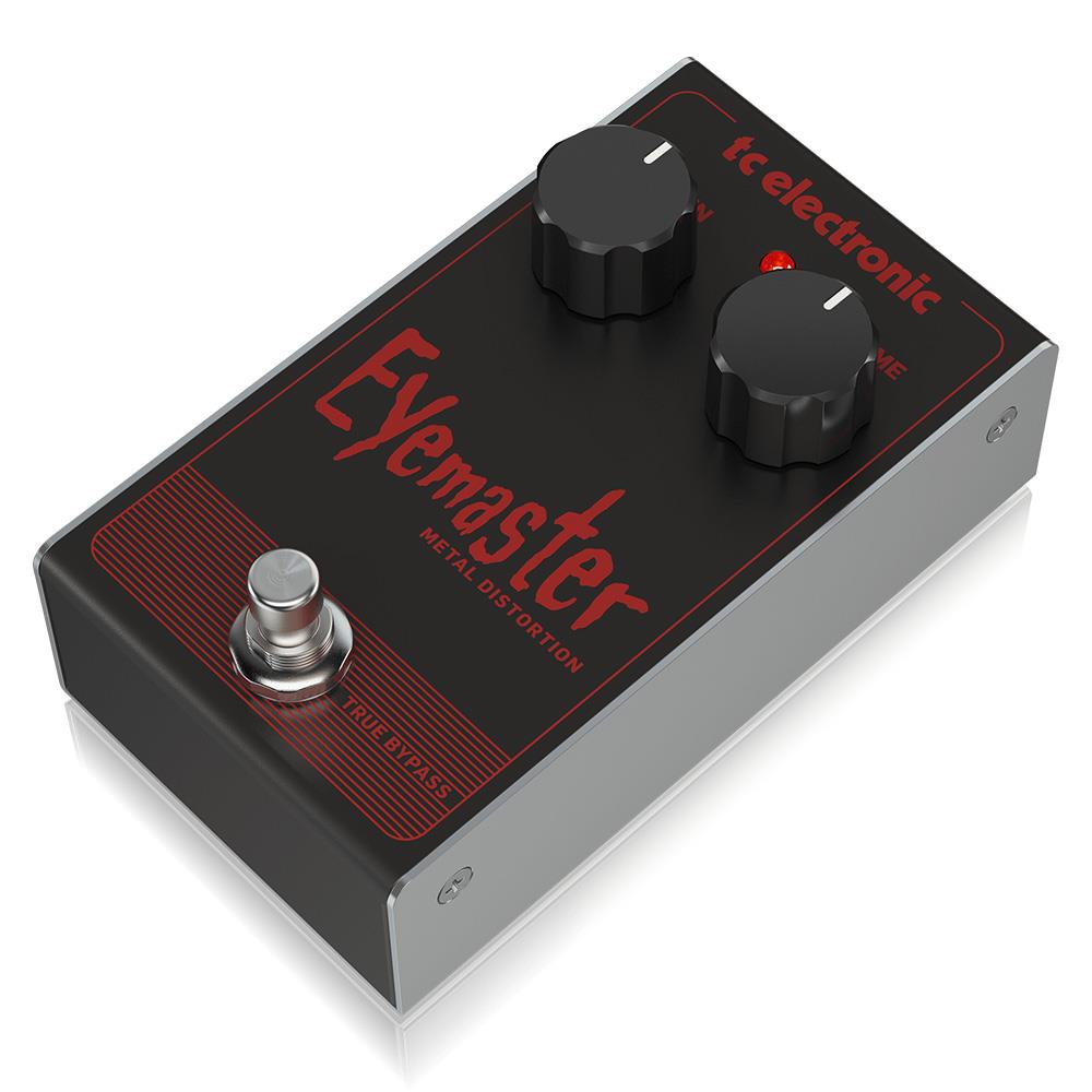 TC Electronic EYEMASTER METAL DISTORTION Skull-Pounding Metal Distortion Pedal