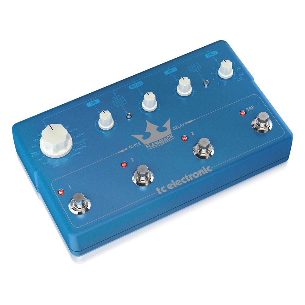 TC Electronic FLASHBACK TRIPLE DELAY Intuitive Three-Engine Delay Pedalı