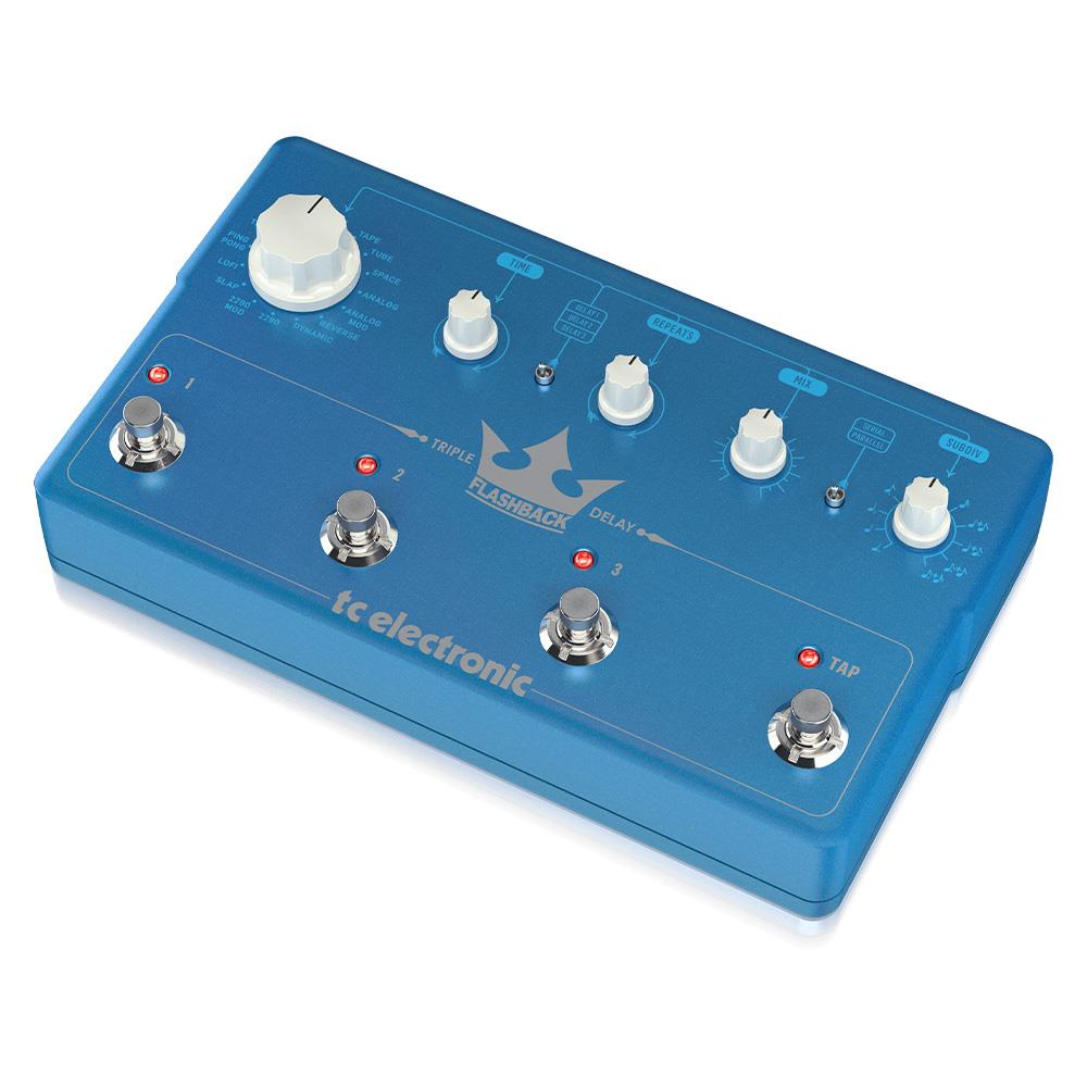 TC Electronic FLASHBACK TRIPLE DELAY Intuitive Three-Engine Delay Pedalı