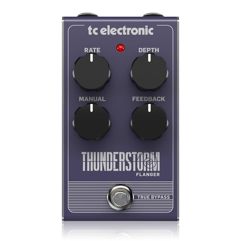 TC Electronic THUNDERSTORM FLANGER Vintage-Style Flanger Pedal