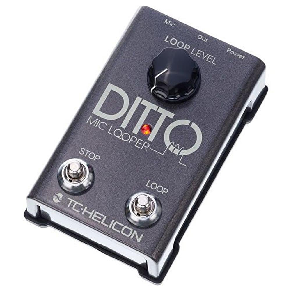 TC Helicon Ditto Mic Looper Vokal Efekt Pedalı