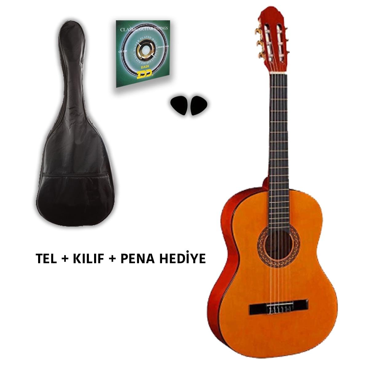 Toledo LC-3600OR 3/4 Klasik Gitar (Koyu Natural)